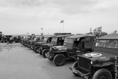 plage d'Arromanches, le 6 juin 2009